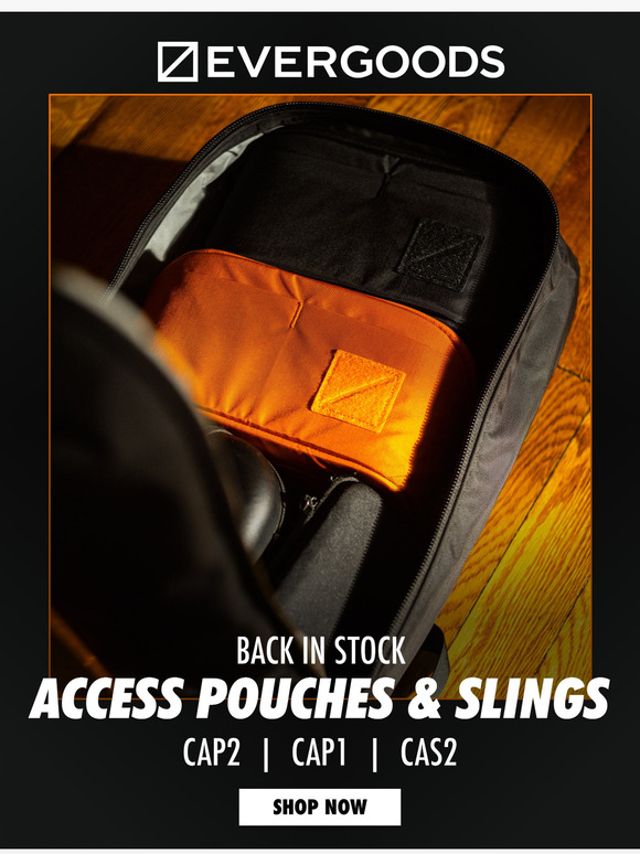 Burnt Orange Pouch Restock
