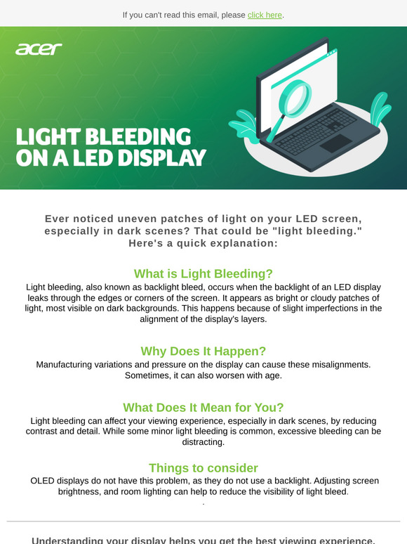 Light Bleed in LED Displays: Preserving Optimal Image Clarity