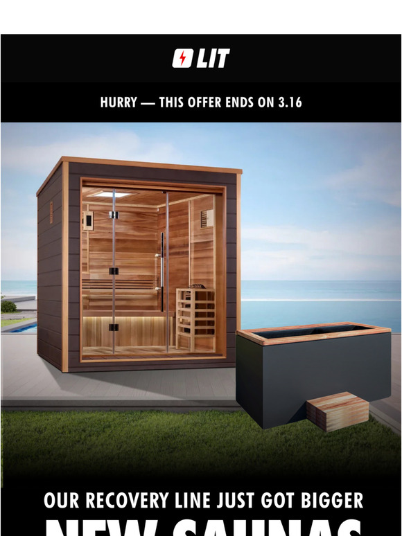 Our Recovery Line Just Got Bigger — Save $500 for a limited time!