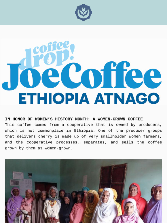 MARCH RARE DROP ANNOUNCEMENT - Introducing JOE COFFEE