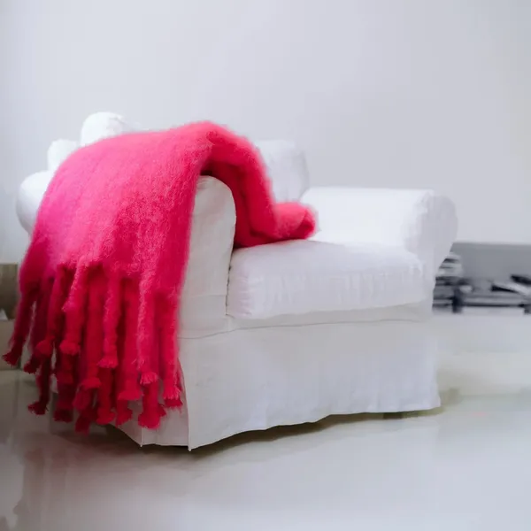 Lena Rewell Textilestudio orchid blanket.
