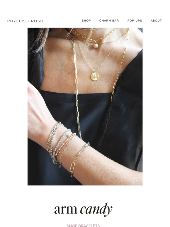 In need of some arm candy? 🍭