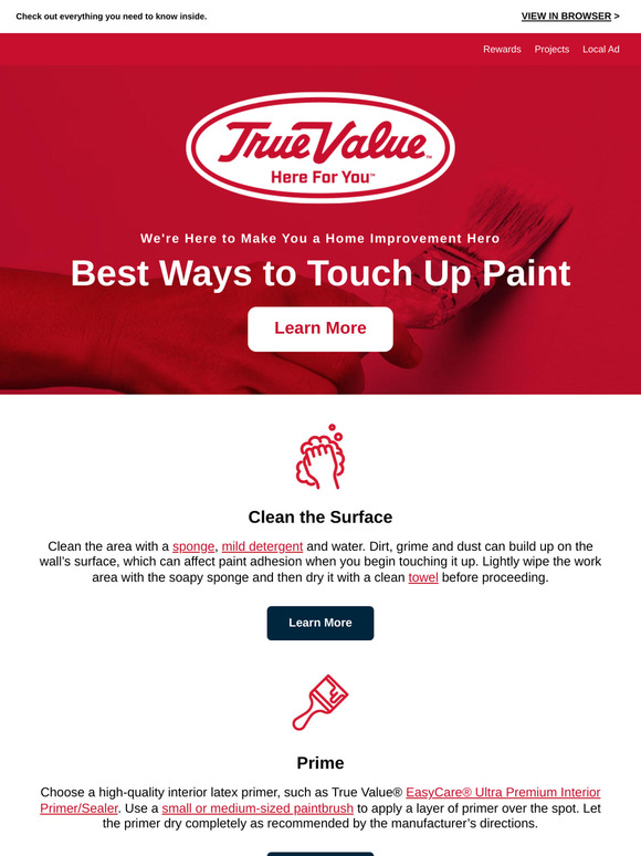 Best Ways to Touch Up Paint 🎨 ✅
