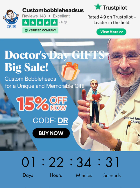 Hi —! A Gift That Speaks Volumes This Doctor’s Day👨‍⚕️