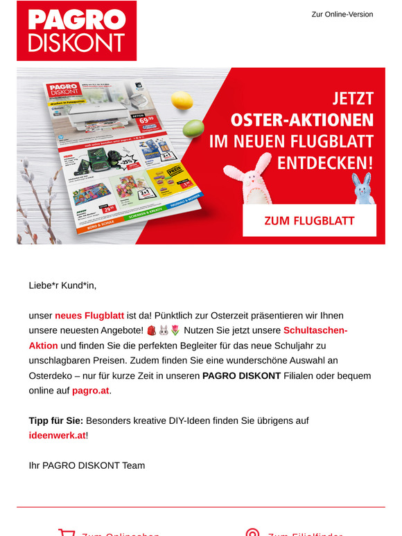 Unser neues Flugblatt ist da - jetzt tolle Angebote entdecken! 😍