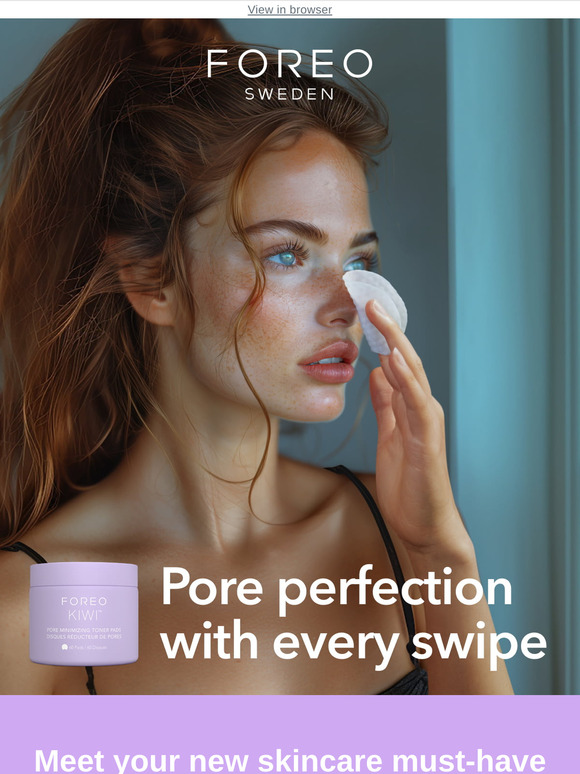 NEW! Perfect your pores with KIWI™ Pore Minimizing Toner Pads 💜