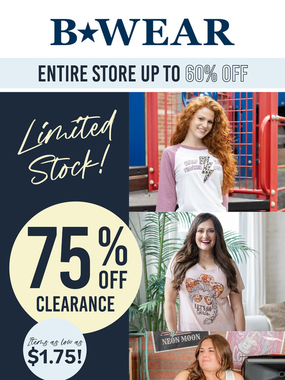 💥 FINAL DAYS! Store closing March 31st!
