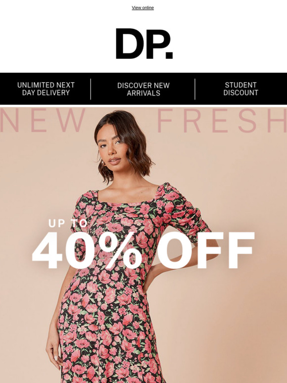 New season, new deals - up to 40% off!