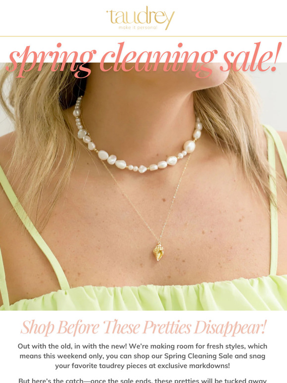 Spring Cleaning Sale 🌸⚡
