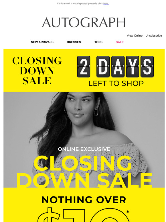 ⏰LESS THAN 48HRS Left To Shop!