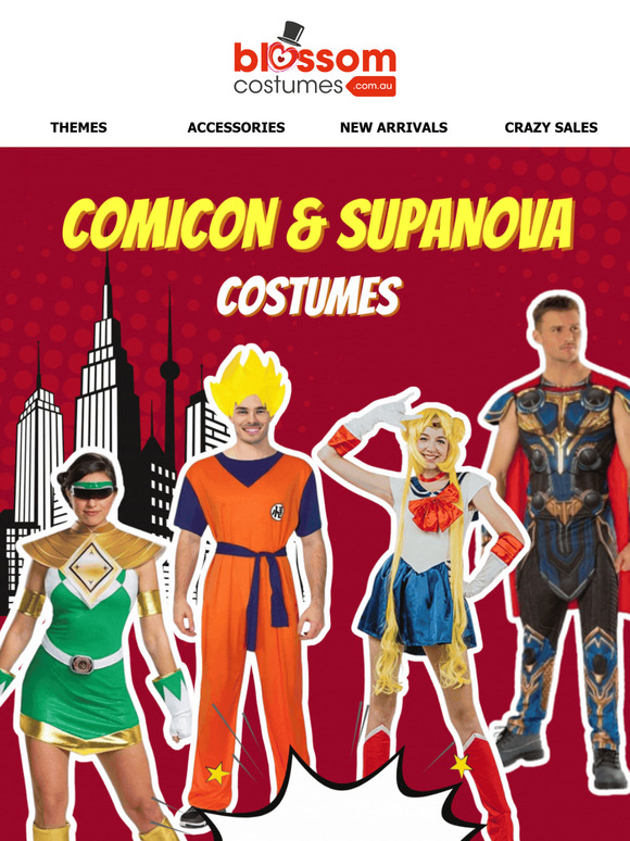 Suit Up for Comic-Con & Supanova—Your Costume Awaits!