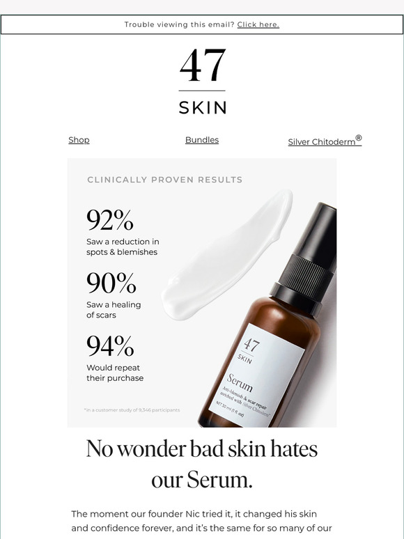 The spot-stopping Serum that really works 💪