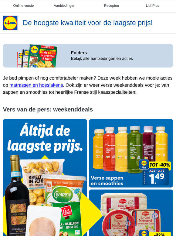 Exclusieve huishoud-deals met Lidl Plus