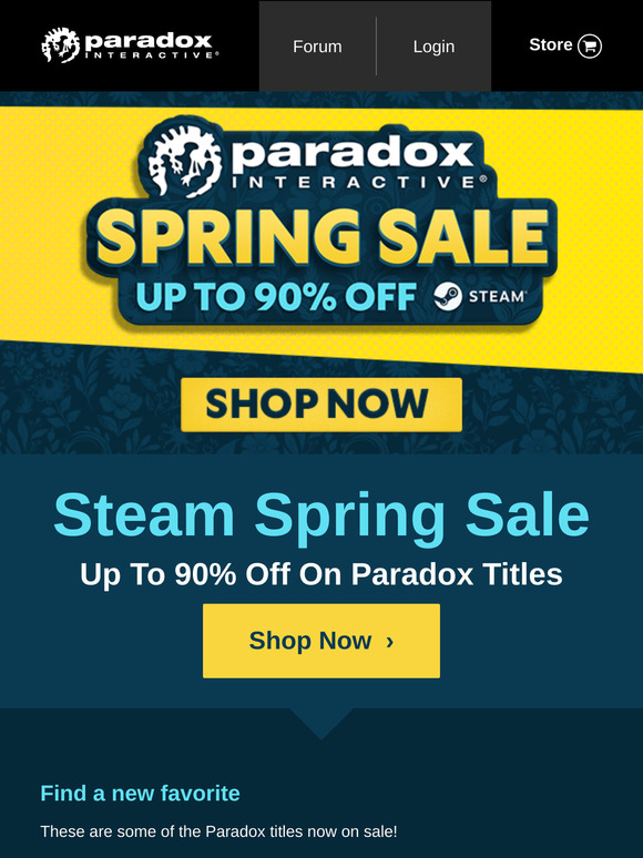 Up To 90% Off During The Steam Spring Sale