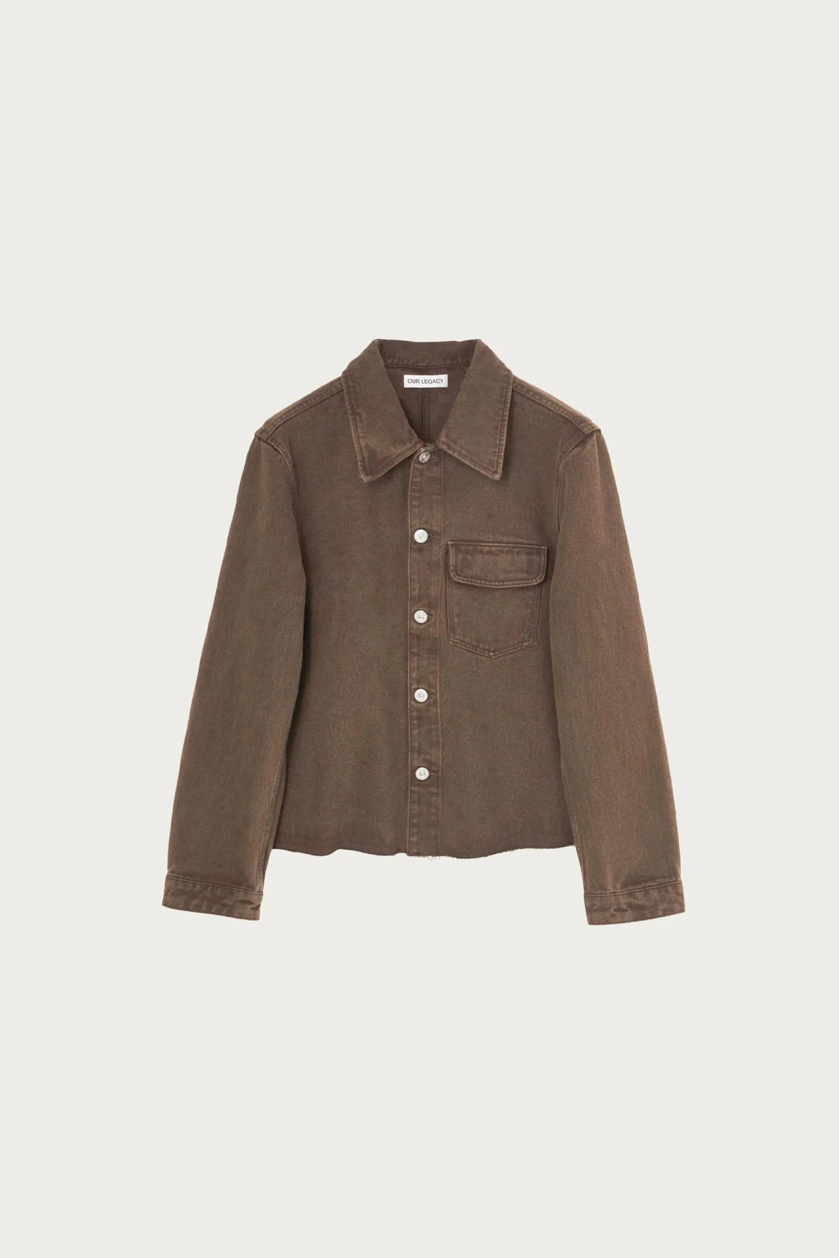 Image of Cut Rebirth Jacket - Choco Overdye