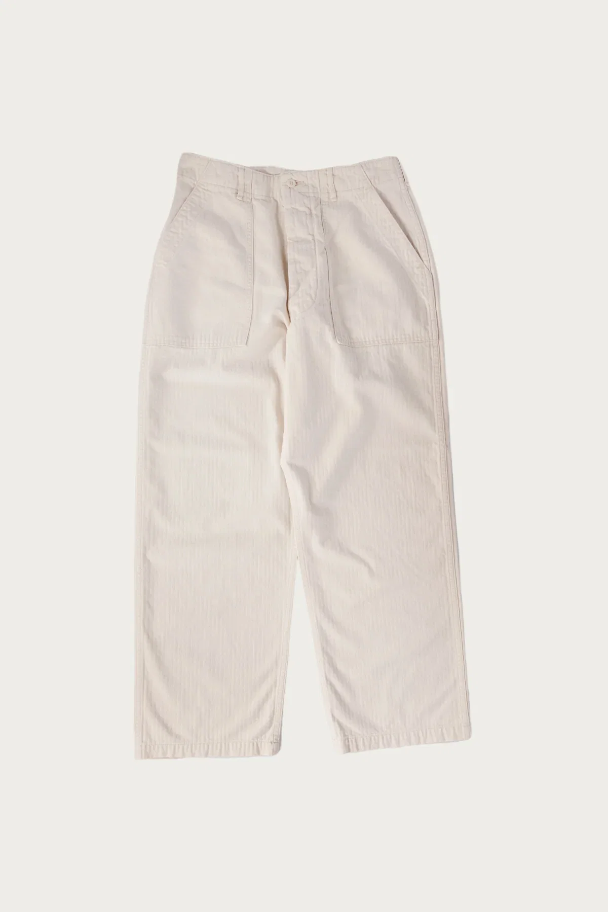 Image of Summer Fatigues - Ecru Herringbone