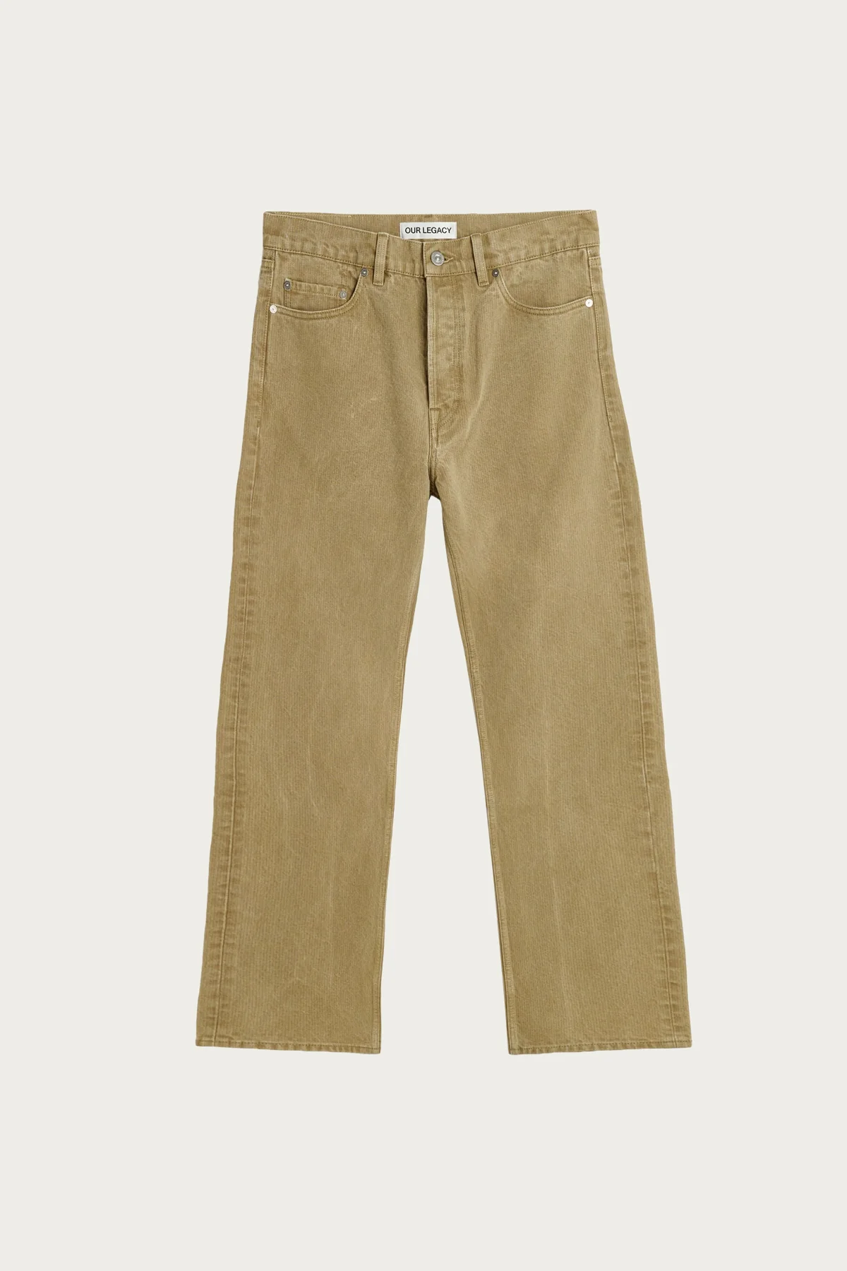 Image of Third Cut - Dry Grass Chain Twill