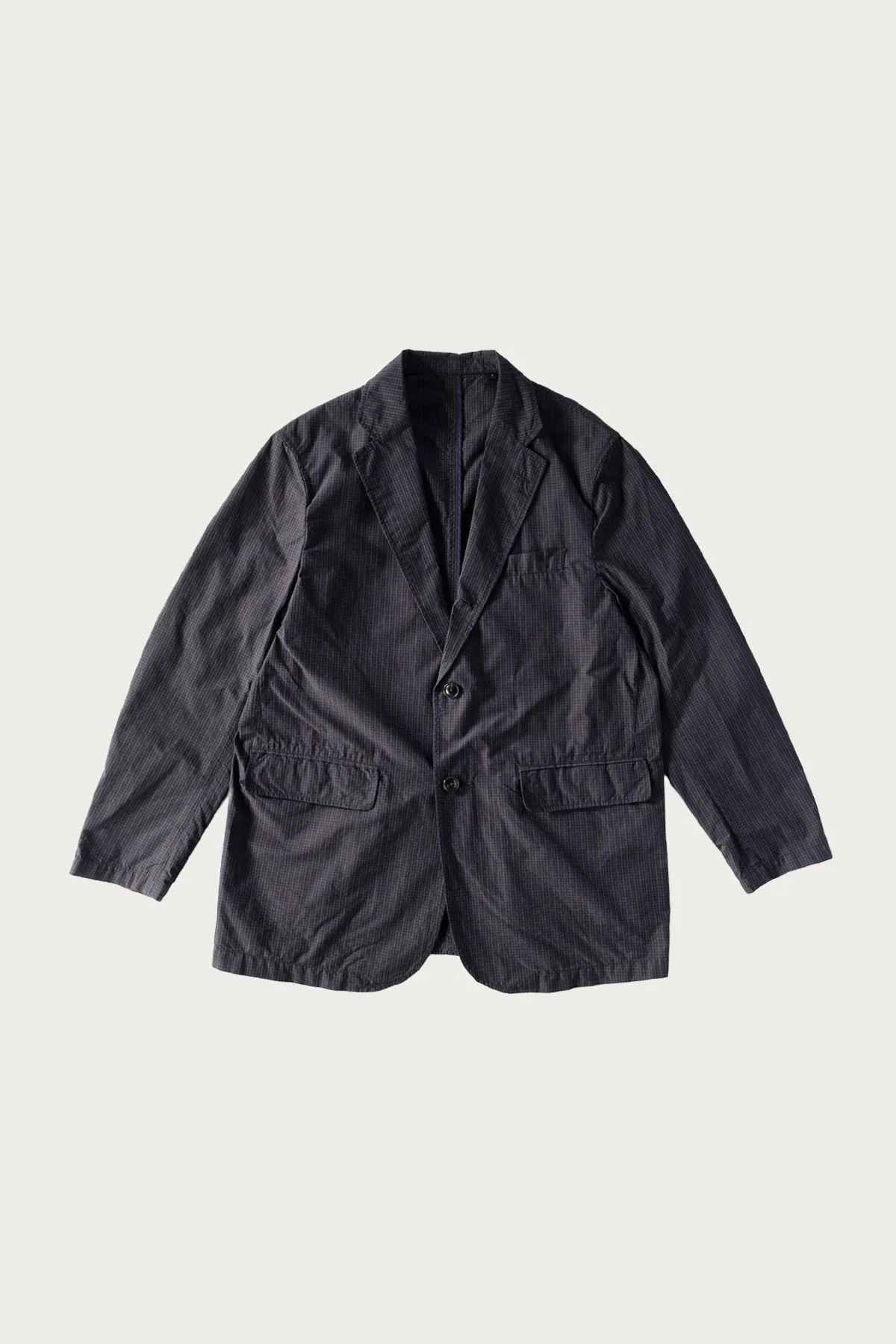 Image of Canoe Club x Beams+ 3B Packable Jacket - Blackwatch Minicheck