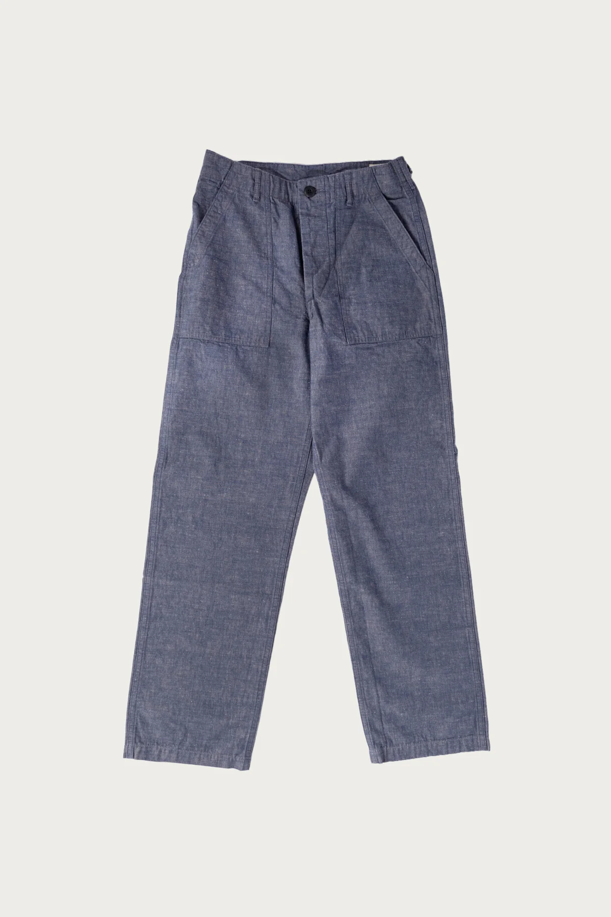 Image of Chambray Fatigue Pants (Regular Fit) - Grape