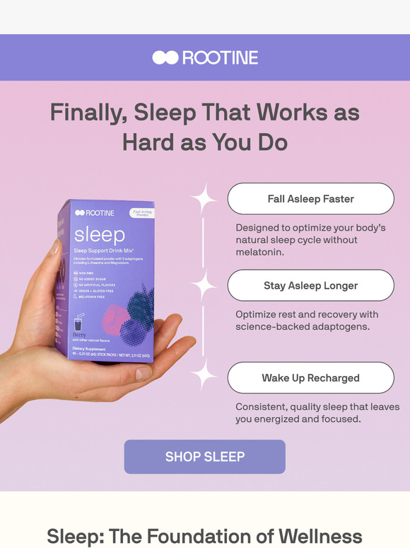 Because Good Mornings Start with Better Sleep