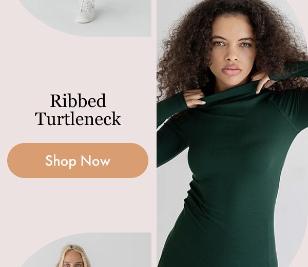 Ribbed Turtleneck [Shop Now]
