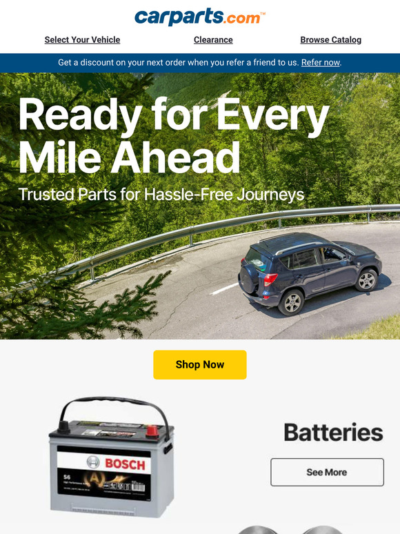 🚗 Smooth Drives Start Here: Trusted Parts for Every Mile!