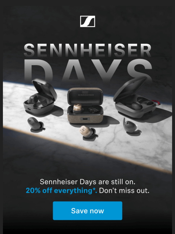 Your favourite headphones? Now 20% off!