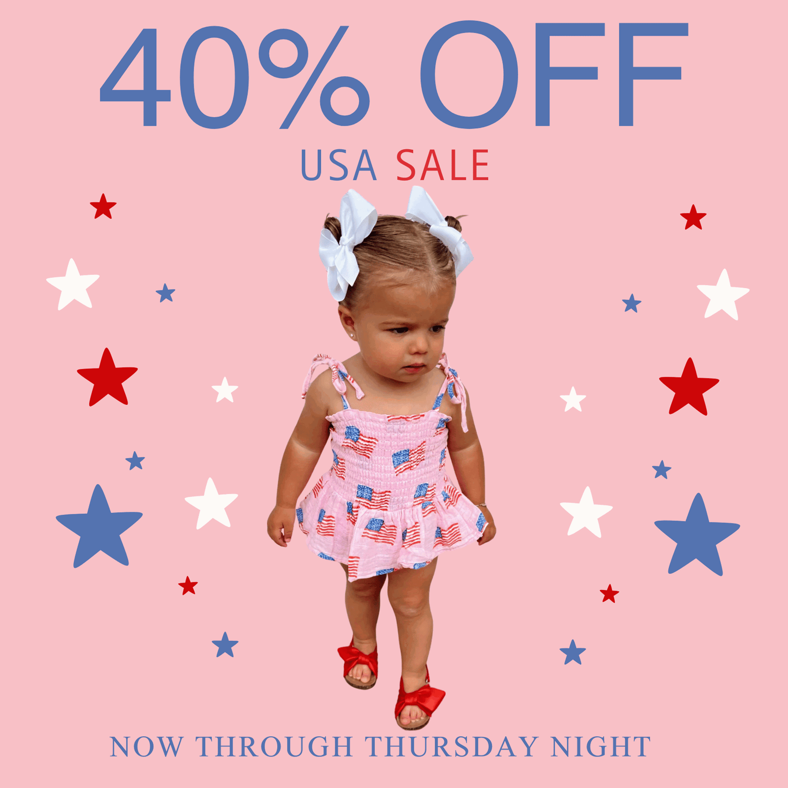 40% off usa sale