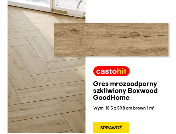 Gres mrozoodporny szkliwiony Boxwood GoodHome