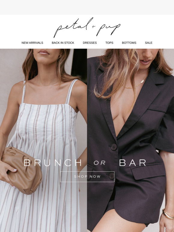 BRUNCH, BAR, OR BOTH? ☕🍾