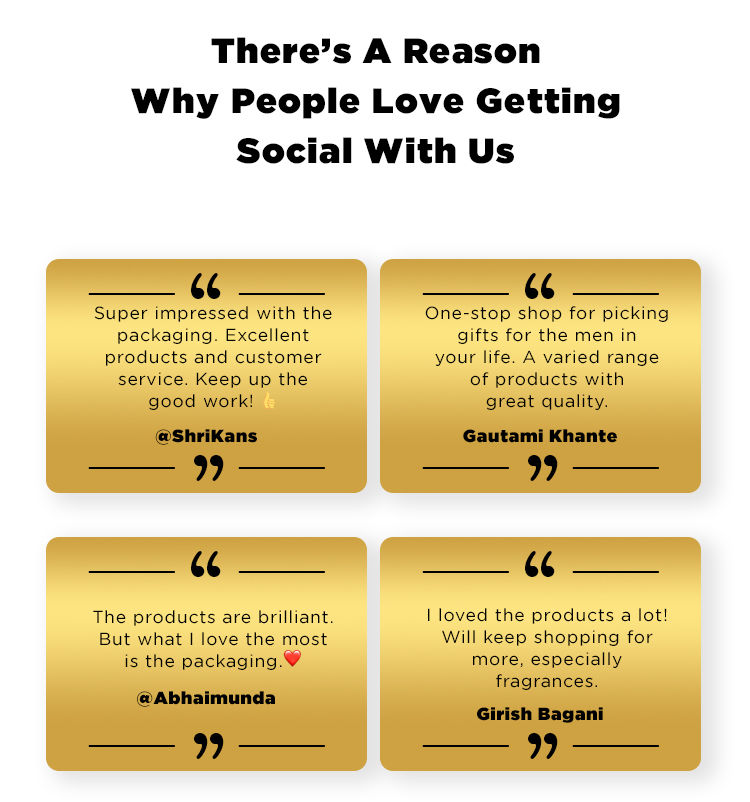 There's A Reason Why People Love Getting Social With Us