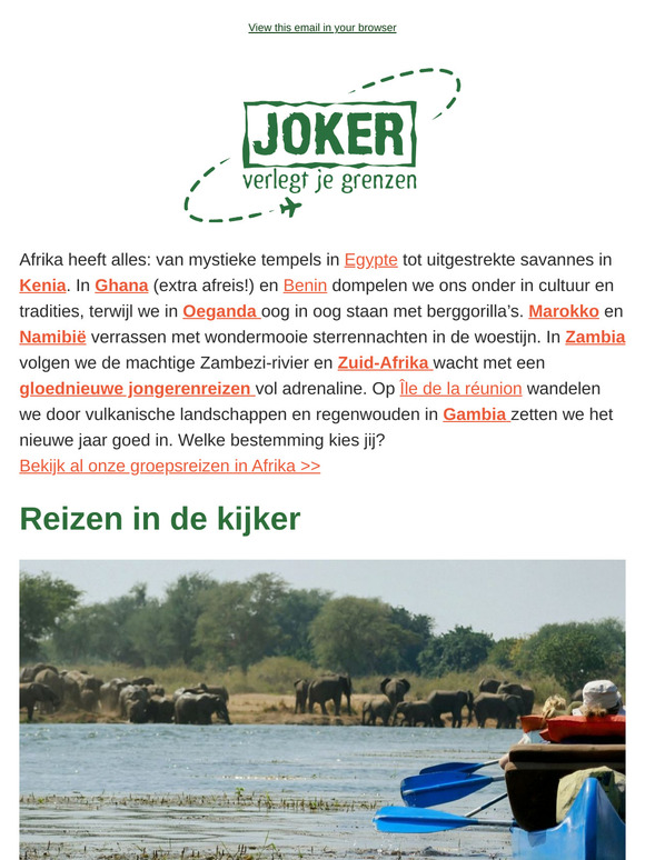 Ontdek Afrika in groep 🌍