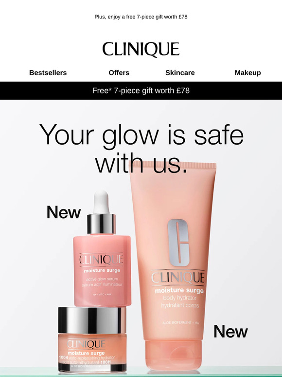 NEW ways to glow with Moisture Surge 💗