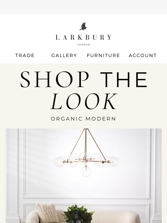 Shop the look: Organic modern style