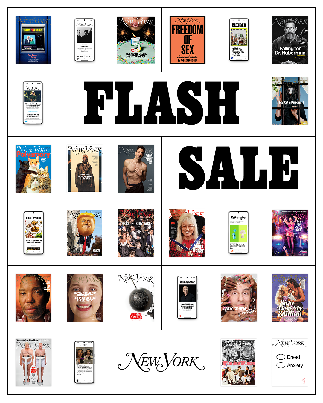 New York Magazine covers