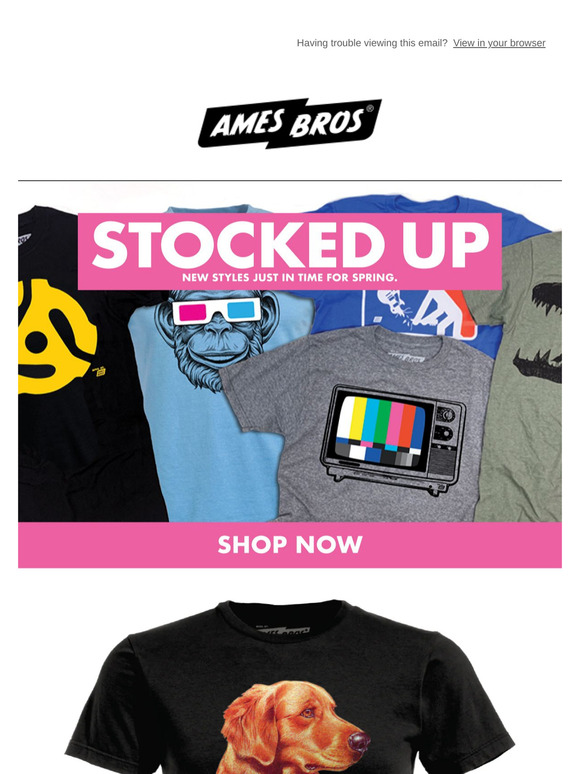 CLASSIC TEES BACK IN STOCK