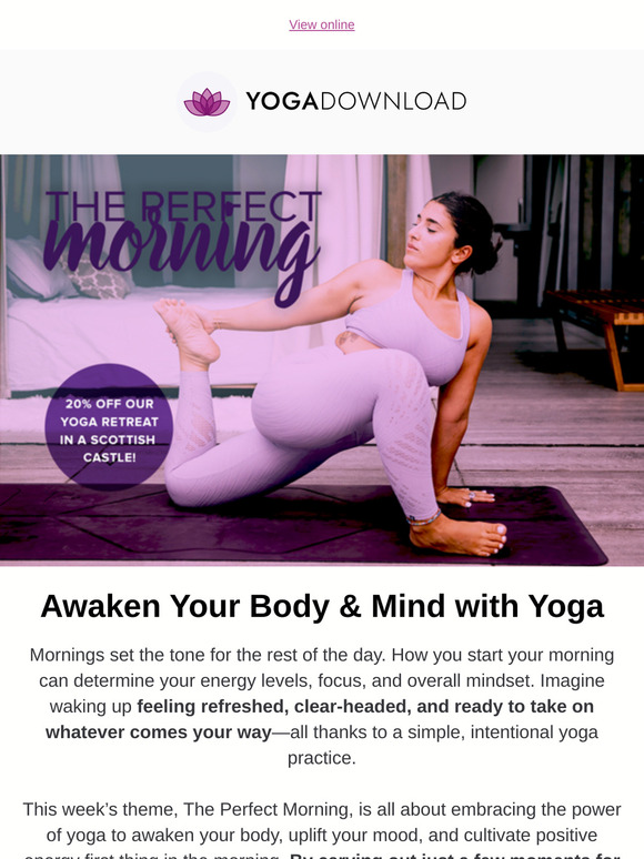 ☀️All-Day Energy, — | FLASH SALE: Scotland Yoga Retreat