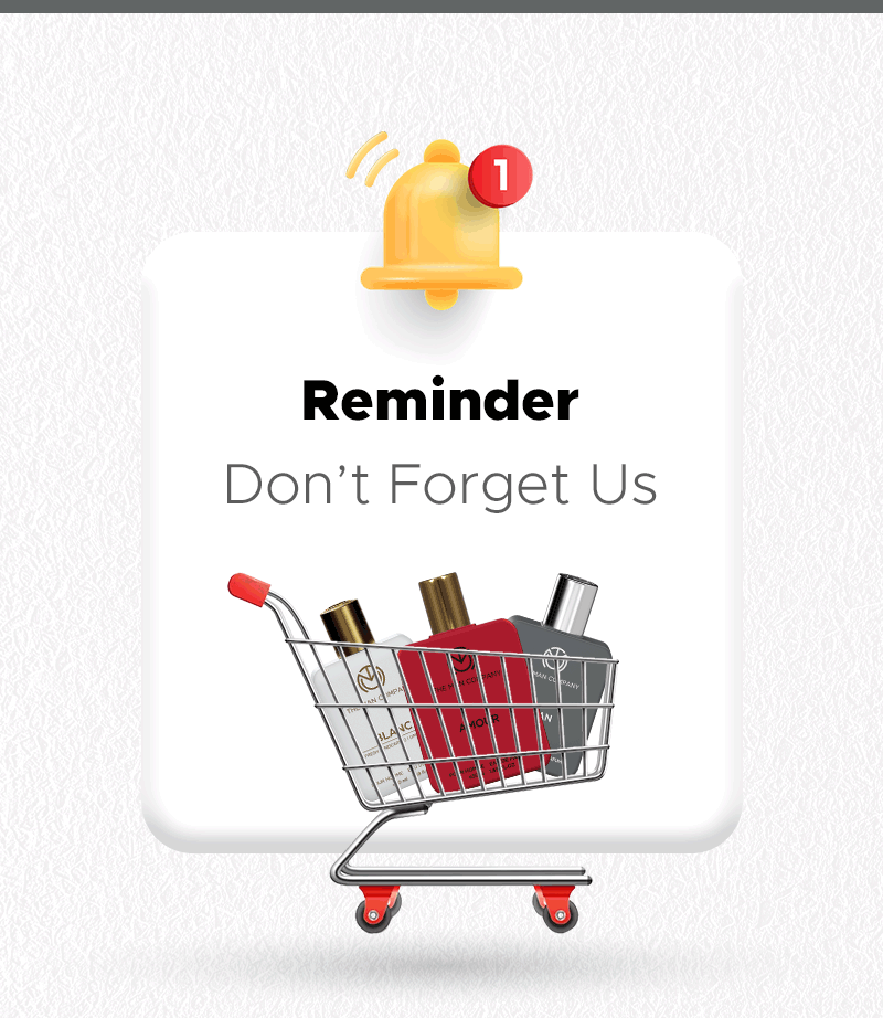 Don't Forget us, Come back and complete the purchase