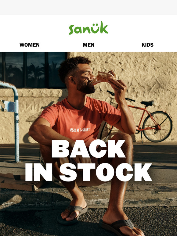 Back in stock in time for Spring!