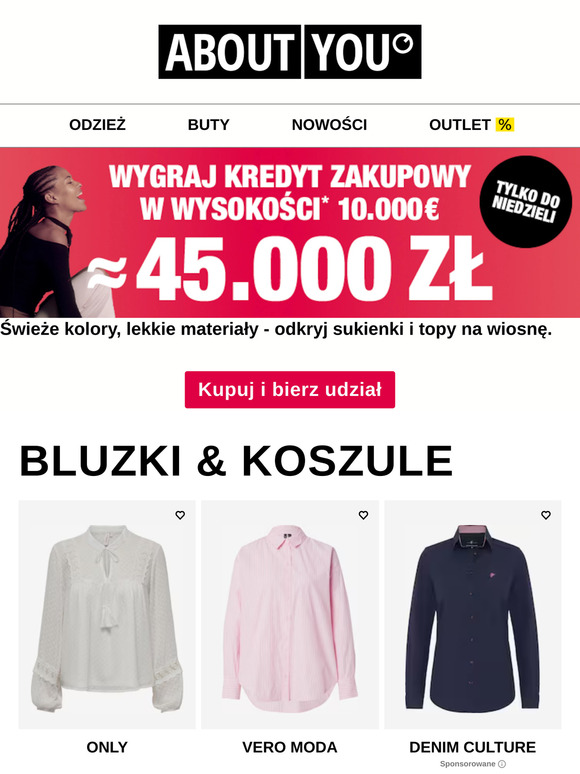 Sukienki i topy na wiosnę