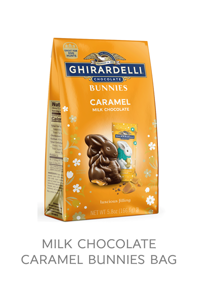 Milk Chocolate Caramel Bunnies Bag