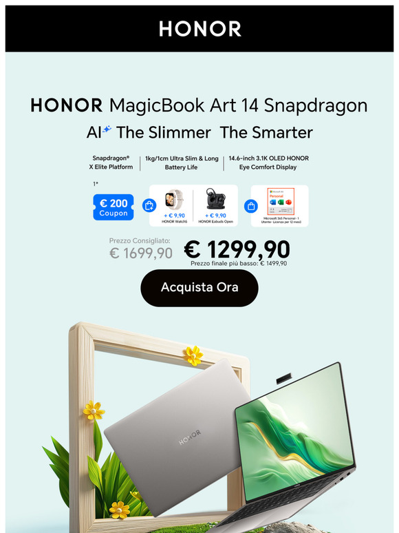 HONOR MagicBook Art 14:Discover the power of AI 🚀