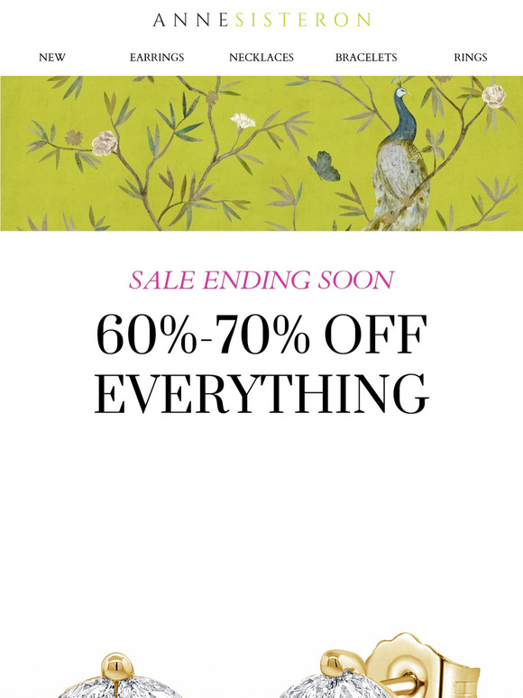 60%-70% off ending soon