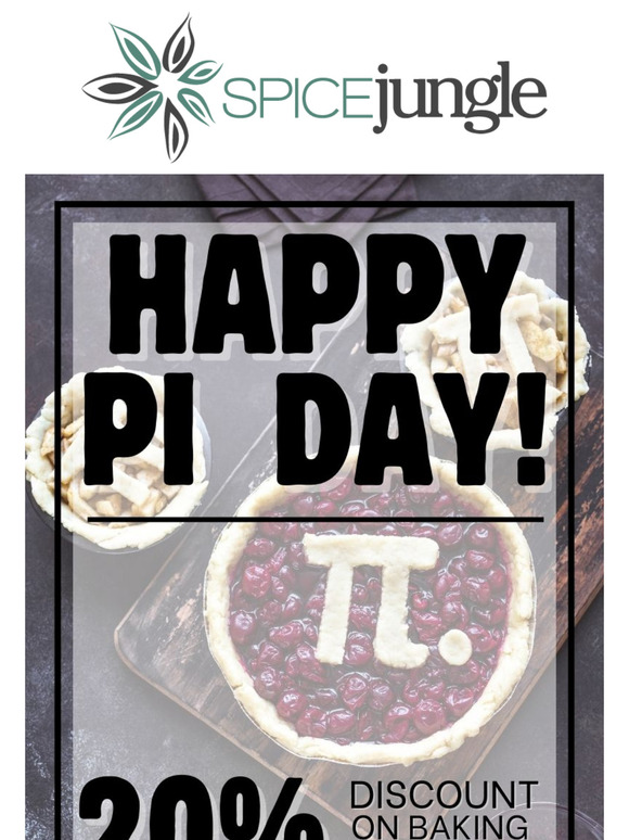 🥧 Pi Day Special: 20% Off All Baking Ingredients!