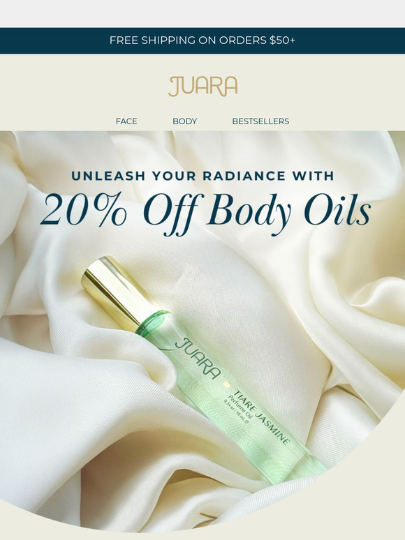 Weekend Sale: 20% Off Body & Perfume Oils!