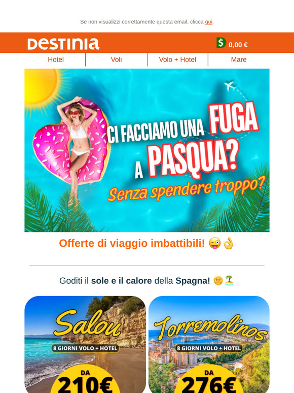 Pasqua è alle porte… Blocca ora questi prezzi incredibili!