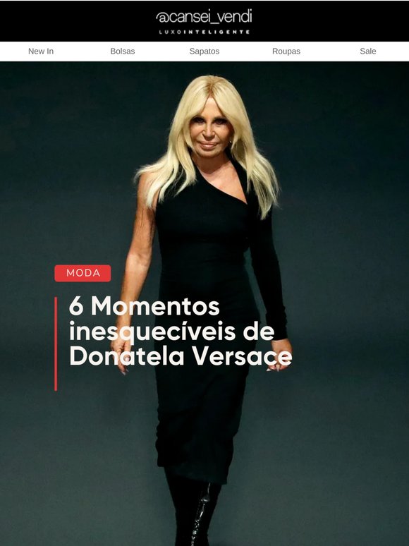 Donatela Versace: 6 Momentos inesquecíveis💥