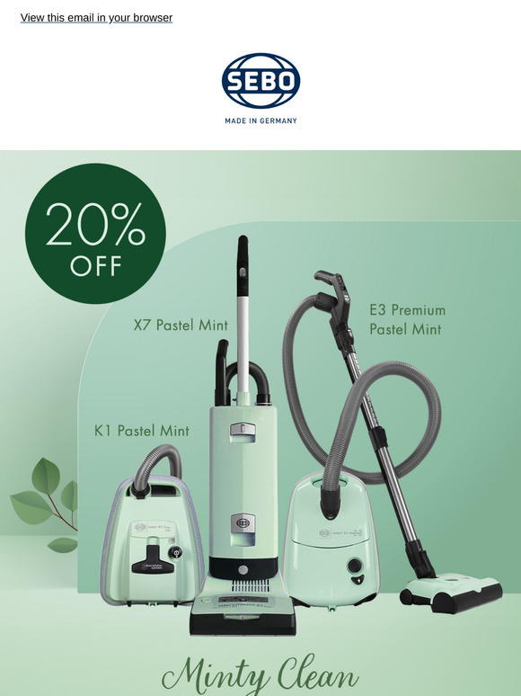 SEBO Minty Clean Offers 💚