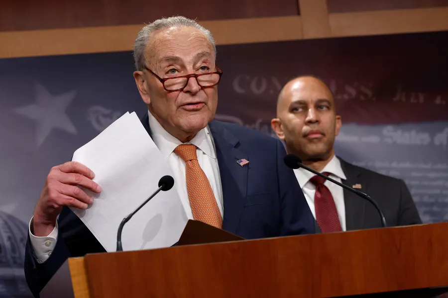 Schumer Brings a White Flag to a Gun Fight