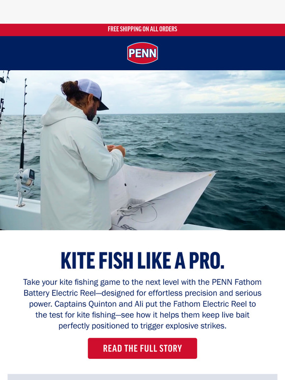 Fathom Electric Takes Kite Fishing To The Next Level!
